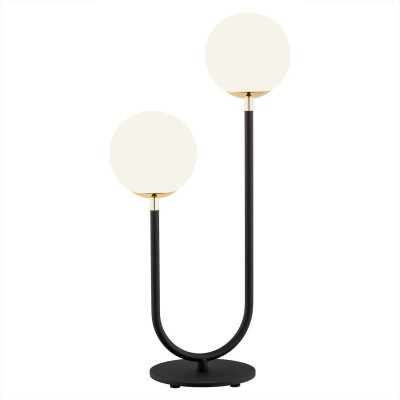 Veioza, lampa de masa design modern FERRONE negru