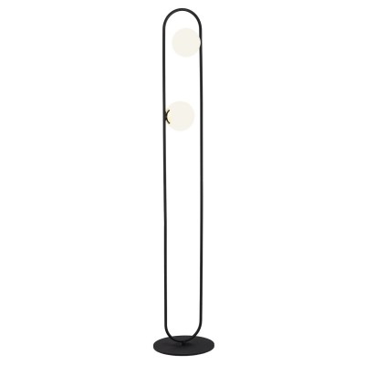 Lampadar, lampa de podea design modern Rovetto negru