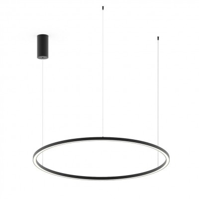 Lustra moderna design circular HOOP NERA D120