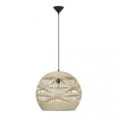 Lustra / Pendul modern design natural ratan MARLO D-48,5cm