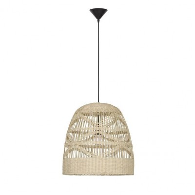 Lustra / Pendul modern design natural ratan MARLO D-46cm