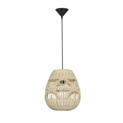 Lustra / Pendul modern design natural ratan MARLO D-30cm