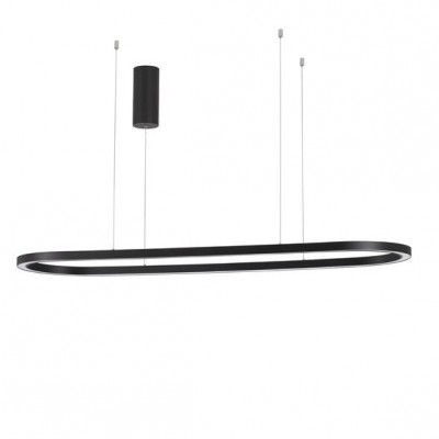 Lustra LED suspendata design modern QUERALT negru