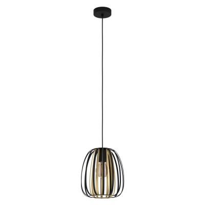 Pendul design modern Encinitos auriu, negru