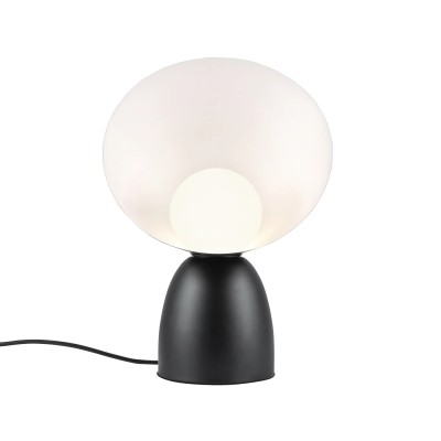 Veioza, lampa de masa design modern Hello negru