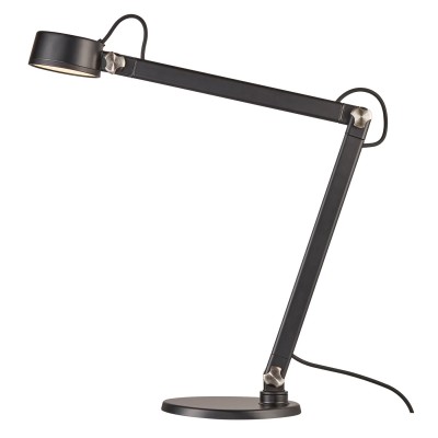 Lampa 3 in 1, lampa de birou sau aplica de perete moderna NOBU negru