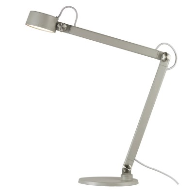 Lampa 3 in 1, lampa de birou sau aplica de perete moderna NOBU gri