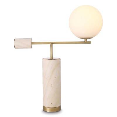 Lampa de masa design LUX Xperience alb