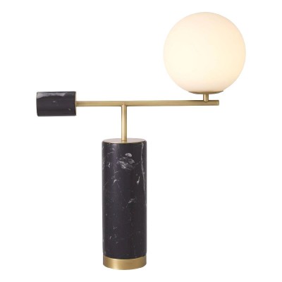 Lampa de masa design LUX Xperience negru