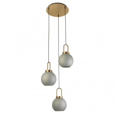 Lustra cu 3 pendule design modern Snowdrop