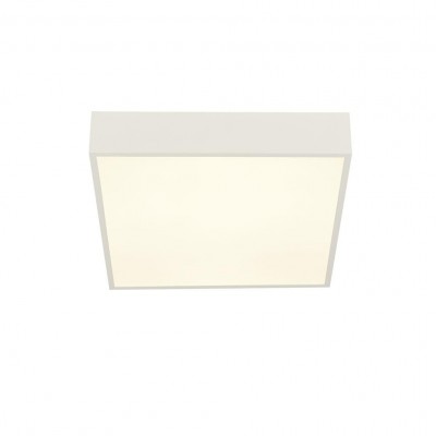 Plafoniera LED baie cu protectie IP44 Zeus 30x30cm, alb