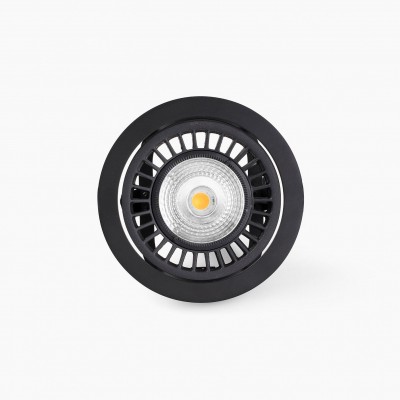 Spot LED incastrabil OPTIC Black downlight LED 18/25W 2700K 20° 2100/2775 lm