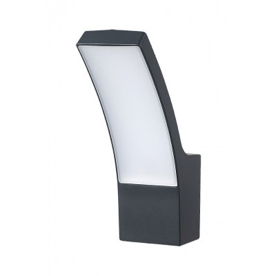 Aplica LED pentru iluminat exterior IP44 Palanga antracit, alb