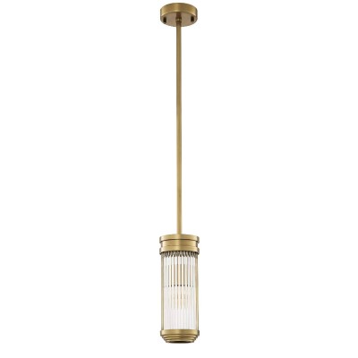 Lustra, Pendul design LUX Rousseau S, alama antic