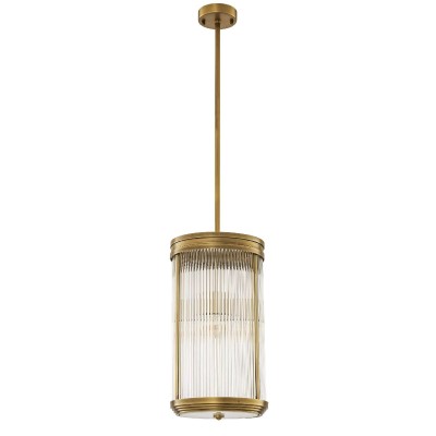 Lustra, Pendul design LUX Rousseau L, alama antic