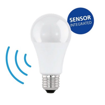 Bec LED E27 cu senzor zi/ noapte+ senzor de miscare