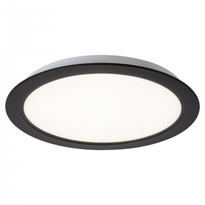 Spot LED incastrabil design modern Shaun negru 22cm