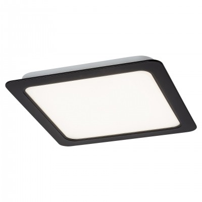 Spot LED incastrabil design modern Shaun negru 9,5x9,5cm