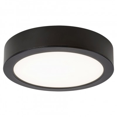 Plafoniera LED design modern Shaun negru 14,5cm