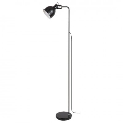 Lampadar, lampa de podea design industrial Flint negru