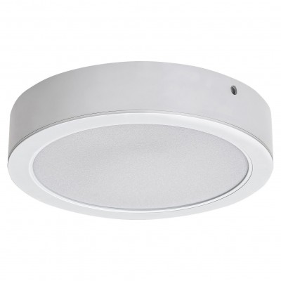 Plafoniera LED design modern Shaun alb 14,5cm