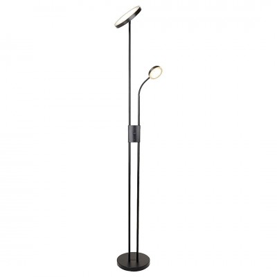 Lampadar LED, lampa de podea design modern Ophus negru mat