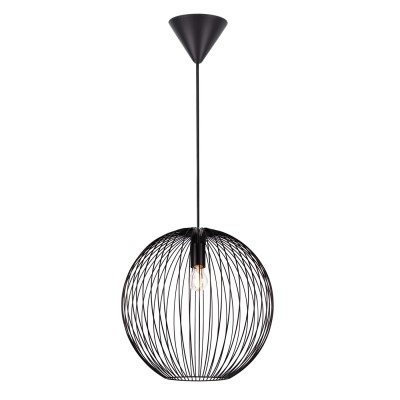 Pendul design modern Beroni 35 negru