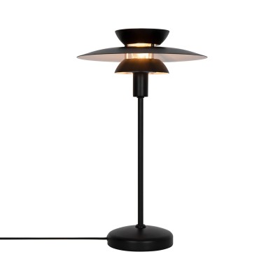 Veioza, lampa de masa design modern Carmen negru