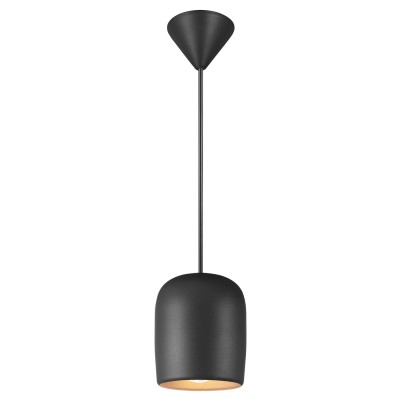 Pendul design modern Notti 10 negru