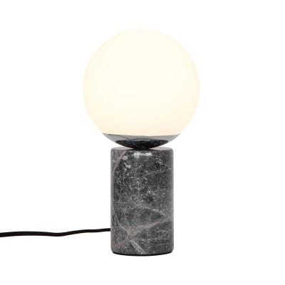 Veioza, lampa de masa design modern Lilly gri