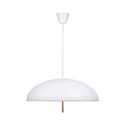 Pendul design modern Versale alb 49,5cm