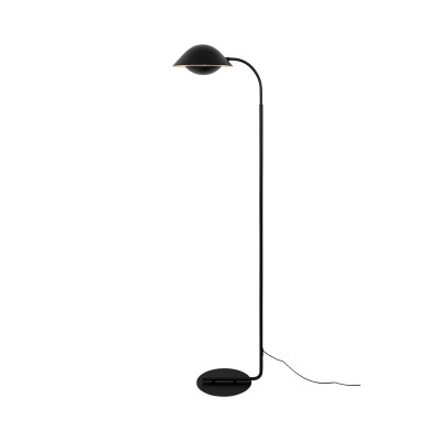 Lampadar, lampa de podea design modern Freya negru