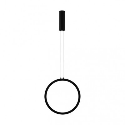 Pendul LED dimabil design modern Change negru 39,5cm