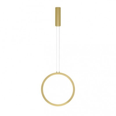 Pendul LED dimabil design modern Change auriu 39,5cm