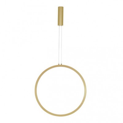 Pendul LED dimabil design modern Change auriu 60cm