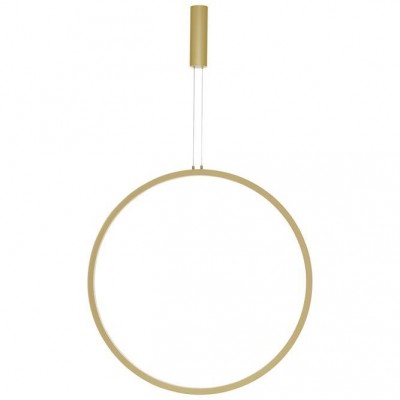 Pendul LED dimabil design modern Change auriu 80,7cm