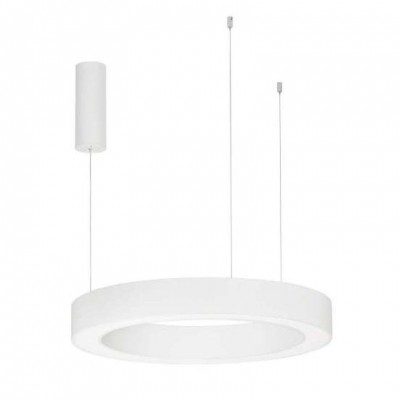 Pendul LED dimabil design modern MORBIDO alb