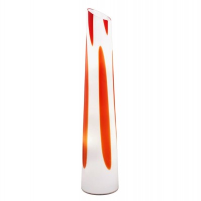 Lampadar, lampa de podea design modern POLONIA opal, rosu