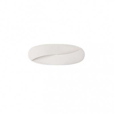 Aplica de perete LED design modern Infinity alb satin