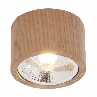 Spot lemn aplicat tavan OAK 12cm