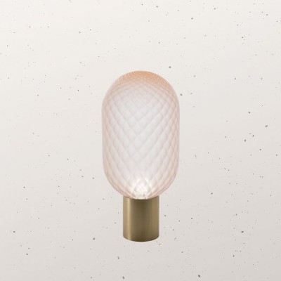 Lampa de masa eleganta design LUX realizata manual Bloom