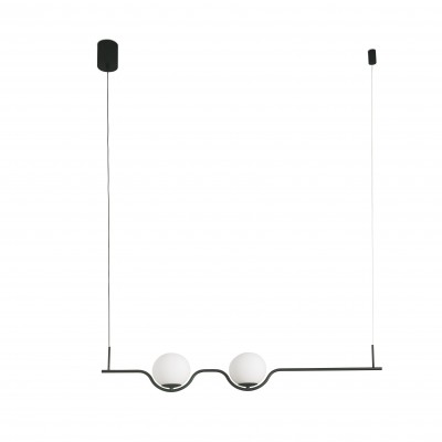 Lustra LED suspendata design modern LE VITA LED Black