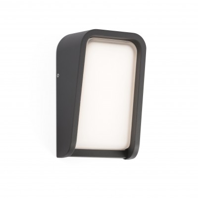 Aplica LED perete exterior design modern IP65 MASK gri