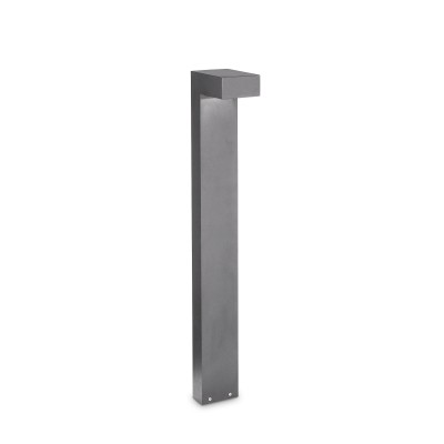 Stalp de iluminat exterior IP44 SIRIO PT2 H80 GRIGIO