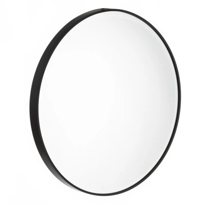 Oglinda rotunda eleganta BLACK 80cm