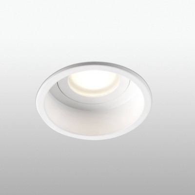 Rama spot incastrabil tavan fals cu protectie IP44 HYDE White round