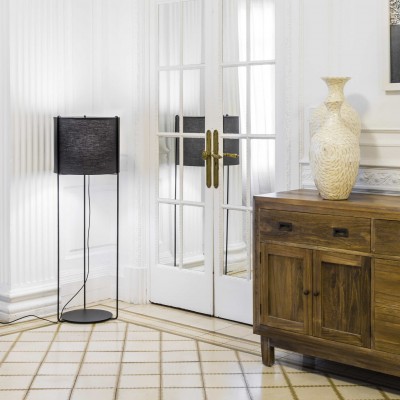 Lampa podea / Lampadar modern design elegant DRUM gri antracit