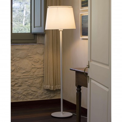 Lampadar  / Lampa de podea moderna design elegant SAVOY alba