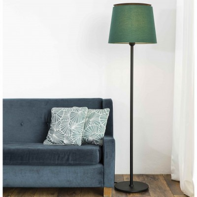 Lampadar  / Lampa de podea moderna design elegant SAVOY negru/verde