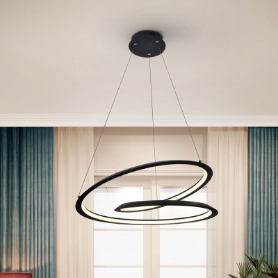 Lustra LED design ultra-modern Looping Ø60cm